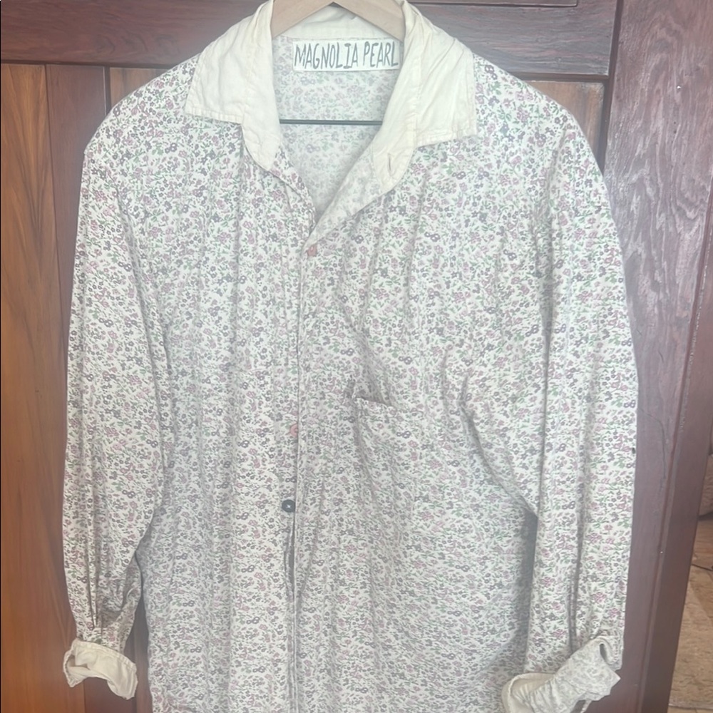 Magnolia Pearl Cream Floral Shirt